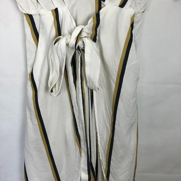 Sancia Anika Womens Dress Small Party Cocktail Midi Linen Blend Beach Lagenlook - Picture 5 of 14